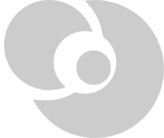 logo del cerchio vettore