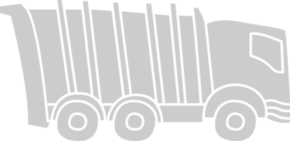 Camion della spazzatura vettore