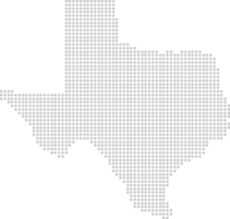 mappa del Texas vettore