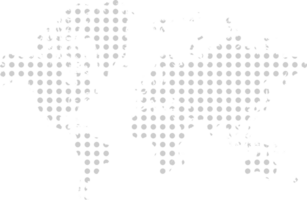 mondo tratteggiata carta geografica vettore