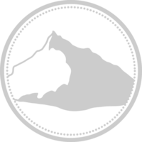 distintivo di montagna vettore