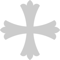 croce gotica vettore