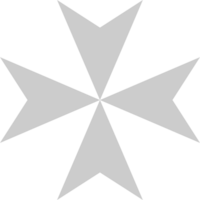 croce di Malta vettore