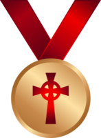 medaglia della croce di Malta vettore