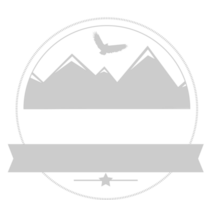 distintivo di montagna vettore