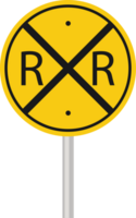 segno della ferrovia trasversale vettore