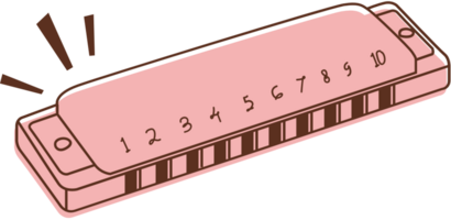 armonica per strumenti musicali vettore