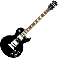 chitarra elettrica vettore