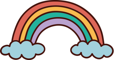 arcobaleno vettore