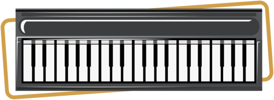 pianoforte vettore