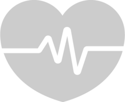 forma del battito cardiaco vettore