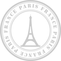 Parigi francobollo vettore