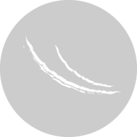 graffiare sulla forma del cerchio vettore