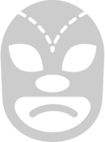 maschera da wrestling vettore