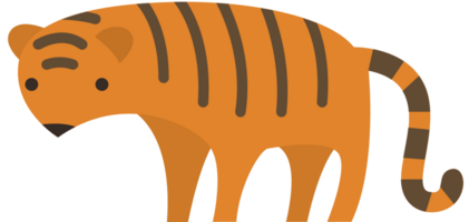 tigre vettore