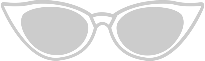 occhiali da sole unici vettore