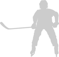giocatore di hockey vettore