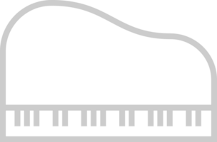 pianoforte vettore