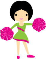 cheerleader vettore