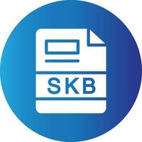 skb creativo icona design vettore