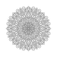 elementi di decorazione d'arte mandala modello circolare vettore