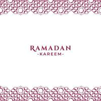 islamico ornamento design per Ramadan saluto design vettore