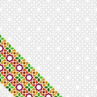 islamico diagonale senza soluzione di continuità modello con ictus combinazione vettore