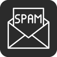 spam e-mail vettore icona