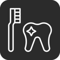 dente igiene vettore icona