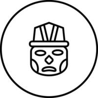 olmec vettore icona