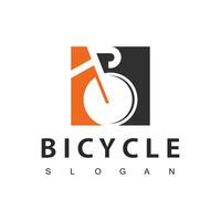 bicicletta logo concetto icona vettore, veloce bicicletta logo vettore