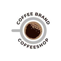 caffè logo, adatto per caffè negozio logo o Prodotto marca identità. vettore