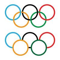 olimpico gioco logo vettore illustrazione.