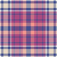 Scozzese tartan senza soluzione di continuità modello. checker modello per sciarpa, vestire, gonna, altro moderno primavera autunno inverno moda tessile design. vettore