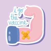 testo ispiratore del vaccino vettore