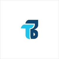 iniziale lettera tb logo o bt logo vettore design modelli