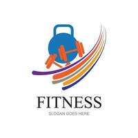 grafico vettore illustrazione per fitness, Palestra sport, gli sport club Perfetto per il branding palestra, fitness centro, ecc