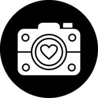 icona di vettore della macchina fotografica della foto