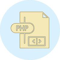 php vettore icona