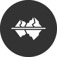 iceberg creativo icona design vettore