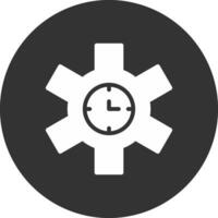 tempo gestione creativo icona design vettore