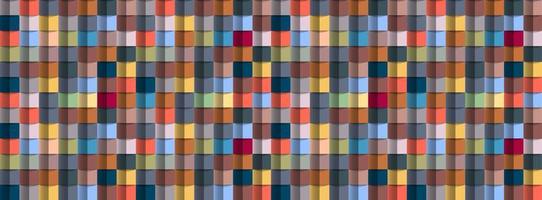 sfondo colorato astratto geometrico, effetto 3d, colori alla moda vettore