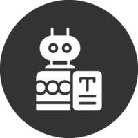 bots copywriting creativo icona design vettore