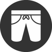 pantaloncini creativo icona design vettore
