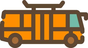 autobus creativo icona design vettore