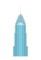Bank of America Tower vettore