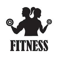 fitness icona logo vettore design modello