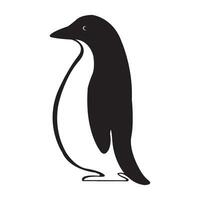 pinguino icona logo vettore design modello