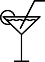 icona di vettore del cocktail