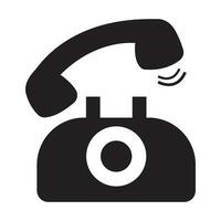Telefono icona logo vettore design modello